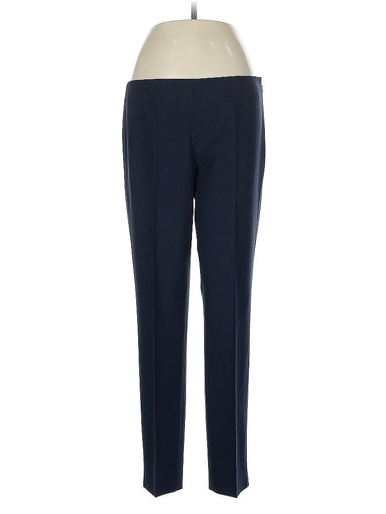 Pre-owned Theory Wool Pants In Blue