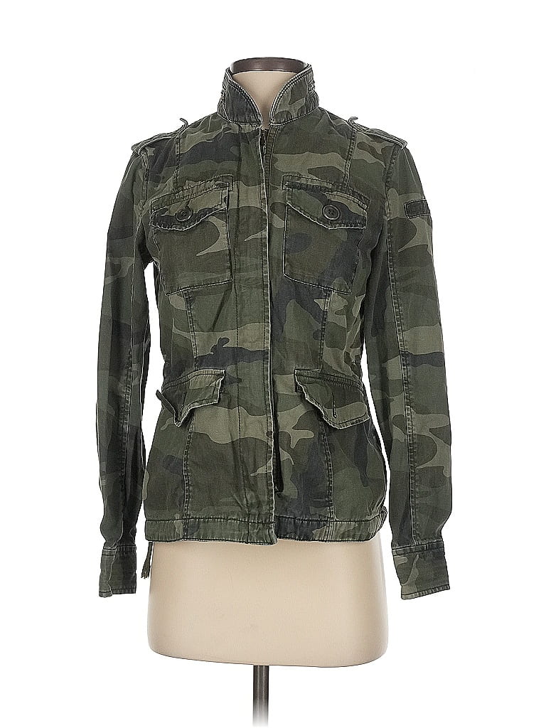 Abercrombie & Fitch Camo Green Jacket Size XS - photo 1