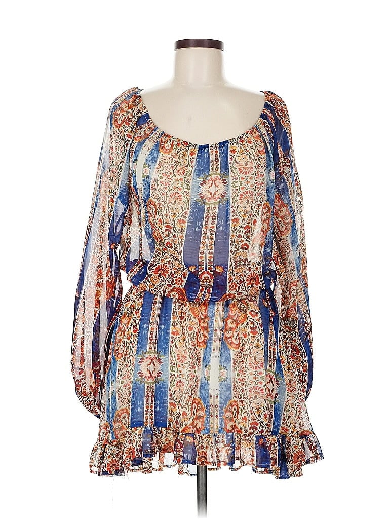 Pre-owned Show Me Your Mumu Casual Dress In Blue