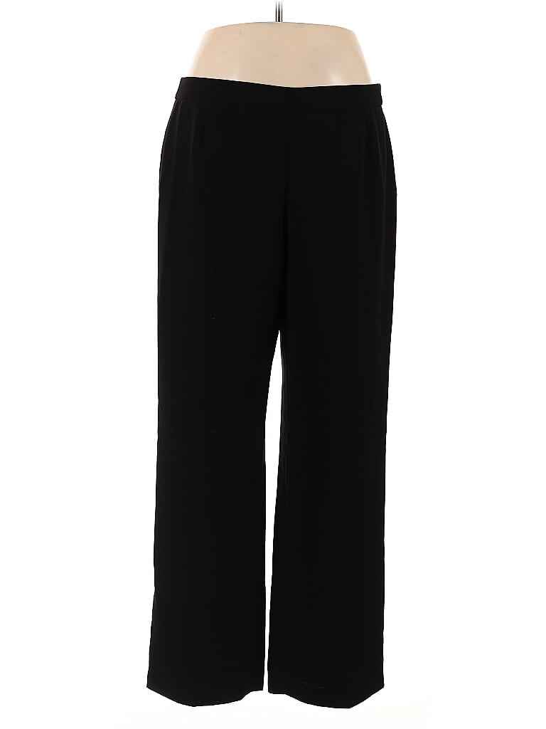 Pre-owned Evan Picone Dress Pants In Black