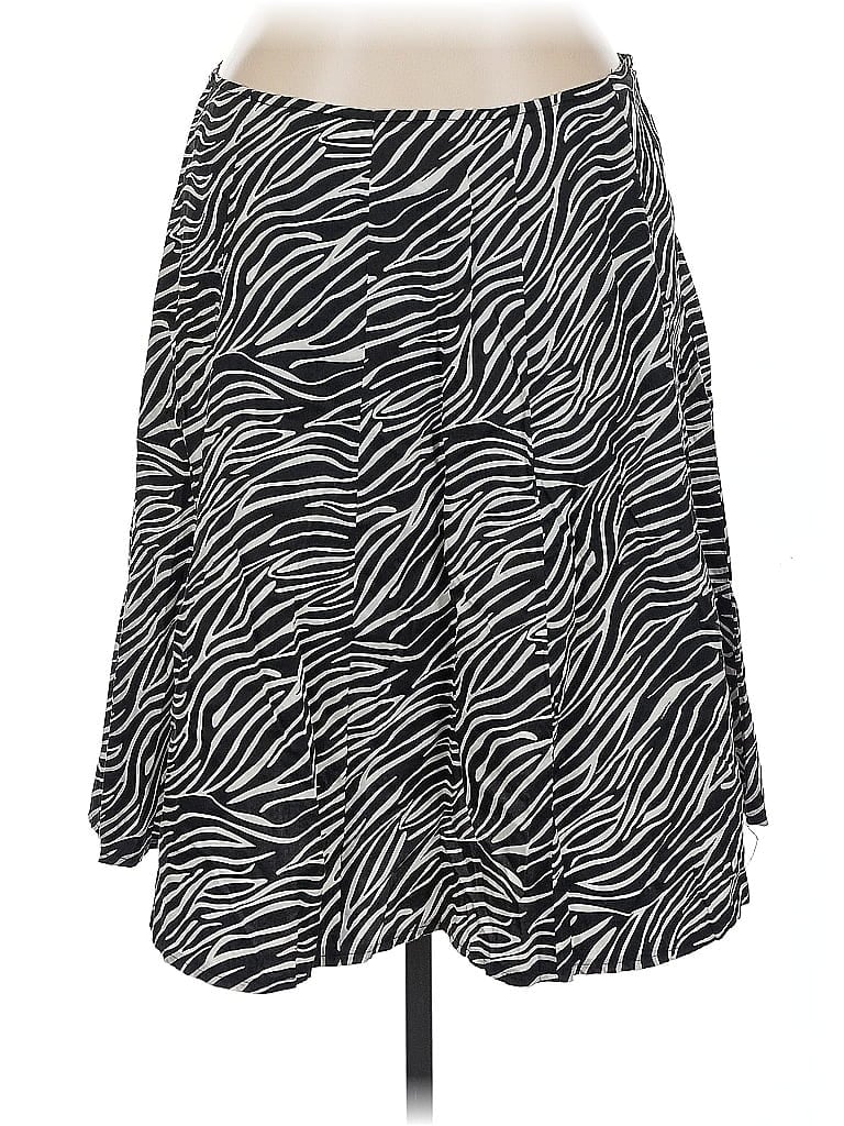 Pre-owned Notations Casual Skirt In Black