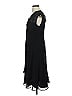 Donna Ricco Solid Black Cocktail Dress Size 4 - photo 4