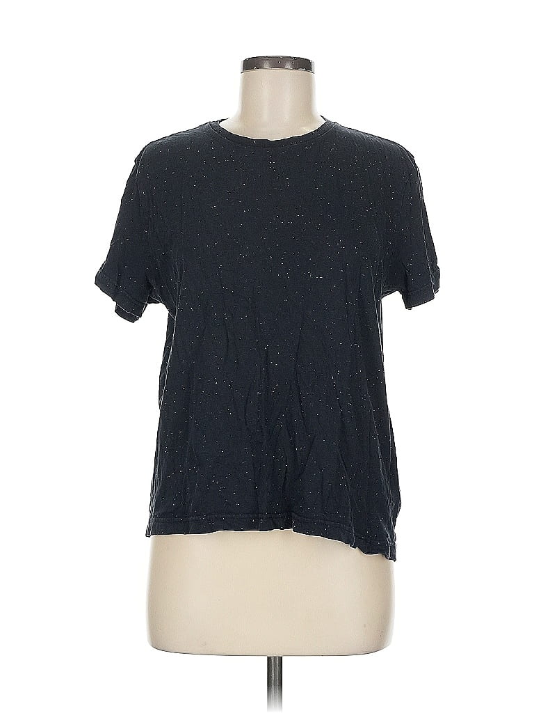 Pre-owned H&m Short Sleeve T-shirt In Blue