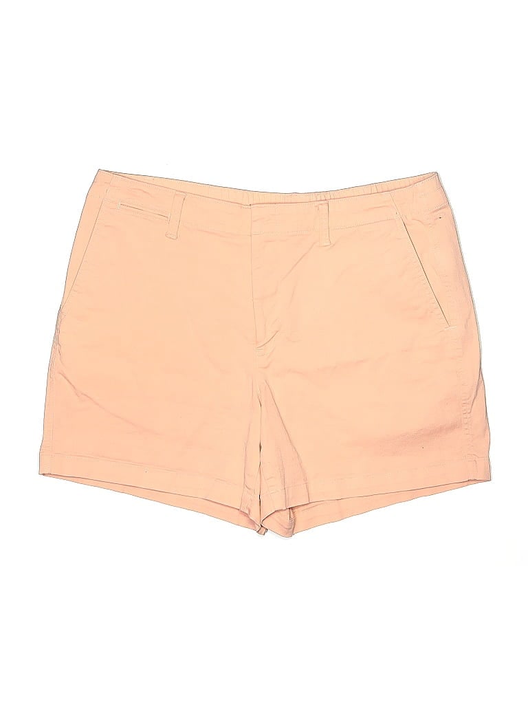 Pre-owned Lands' End Shorts In Orange