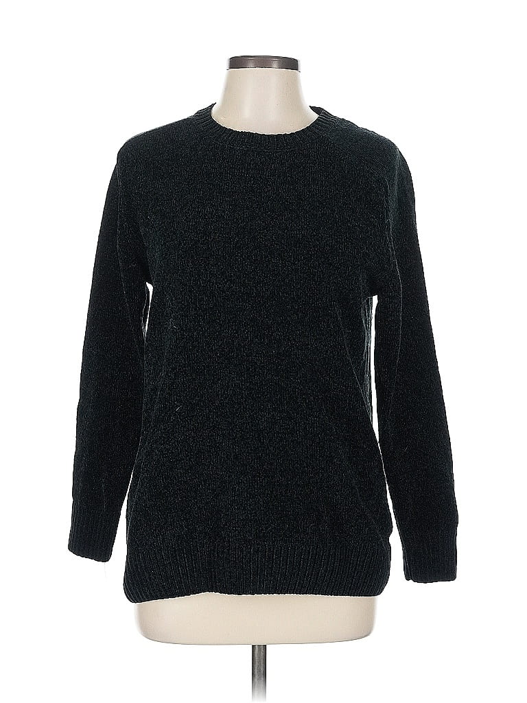 Pre-owned Assorted Brands Pullover Sweater In Black