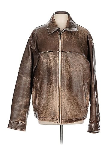 James Jeans Leather Jacket (view 1)
