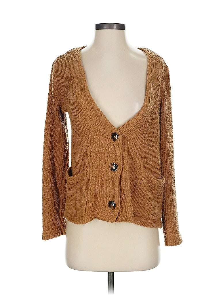 Pre-owned Code X Mode Cardigan Sweater In Orange