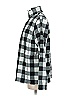 Lands' End 100% Polyester Checkered-gingham Gray Black Pullover Sweater Size 1 - photo 5