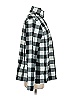 Lands' End 100% Polyester Checkered-gingham Gray Black Pullover Sweater Size 1 - photo 4