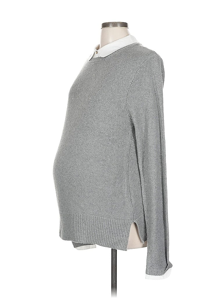 Seraphine Gray Pullover Sweater Size L - photo 1