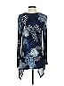 Joseph A. Blue Long Sleeve Blouse Size S - photo 2