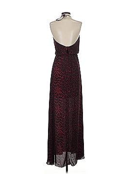 Nicole by Nicole Miller 100% Polyester Animal Print Brown Cocktail Dress Size 12