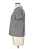 Zara 100% Cotton Metallic Gray Short Sleeve T-Shirt Size L - photo 4