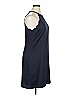 Slate & Willow 100% Polyester Solid Blue Casual Dress Size 14 - photo 3