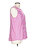 Croft & Barrow Stripes Pink Sleeveless Top Size L - photo 4
