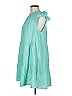 Jodifl Solid Teal Casual Dress Size M - photo 4