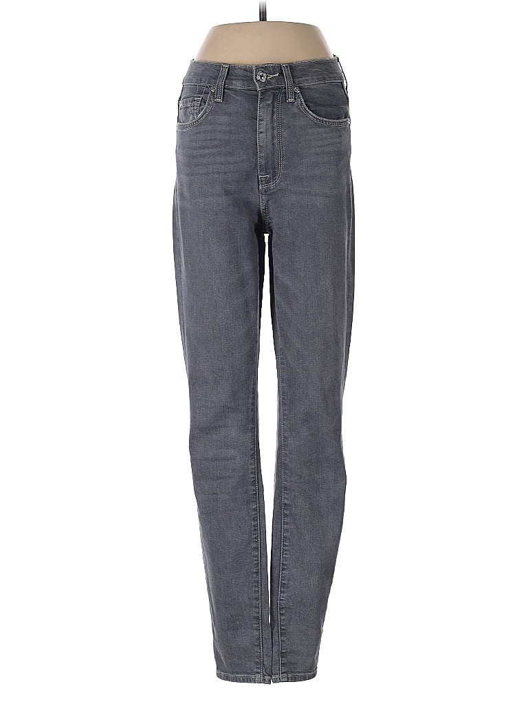 7 FOR ALL MANKIND Pre-owned Jeans In Gray