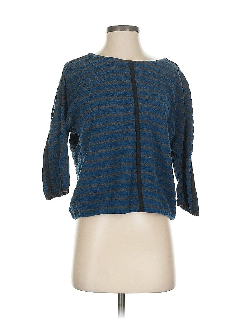 Pre-owned Madewell Cardigan Sweater In Blue