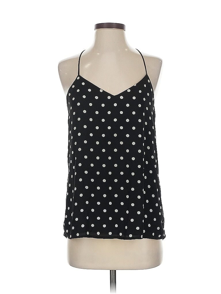 Pre-owned Express Sleeveless Blouse In Black