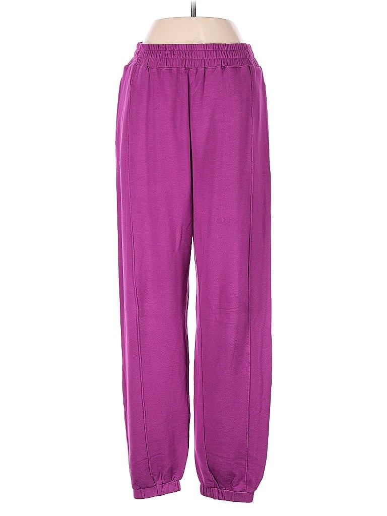 Monrow Purple Track Pants Size S - photo 1
