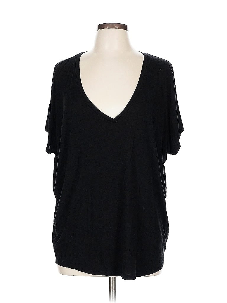 Pre-owned Express Short Sleeve T-shirt In Black
