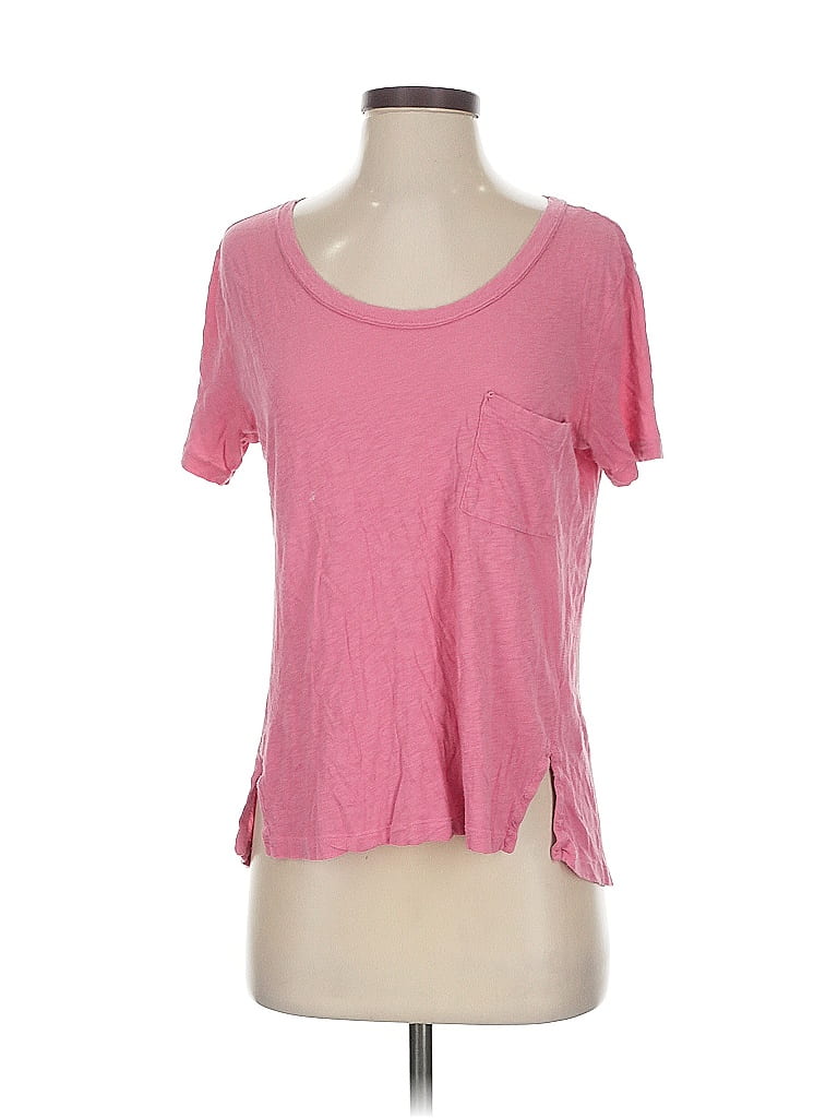 Click to view more detailed imagery on our partner's website Pre-owned Splendid Short Sleeve T-shirt In Pink