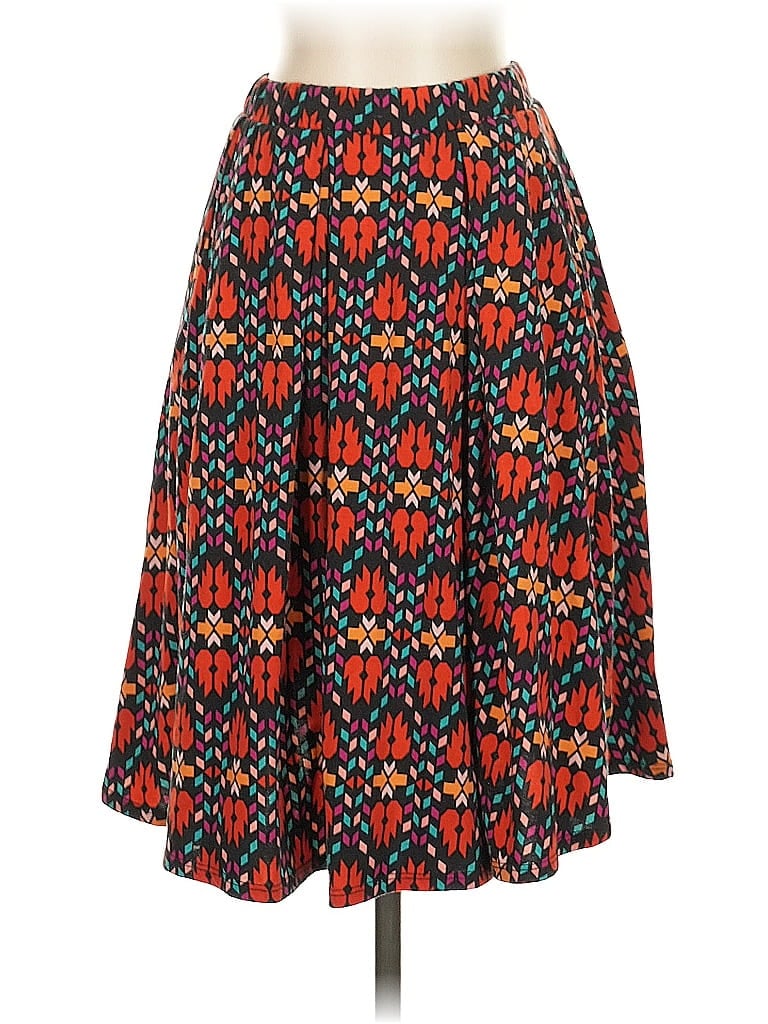 Pre-owned Lularoe Casual Skirt In Red