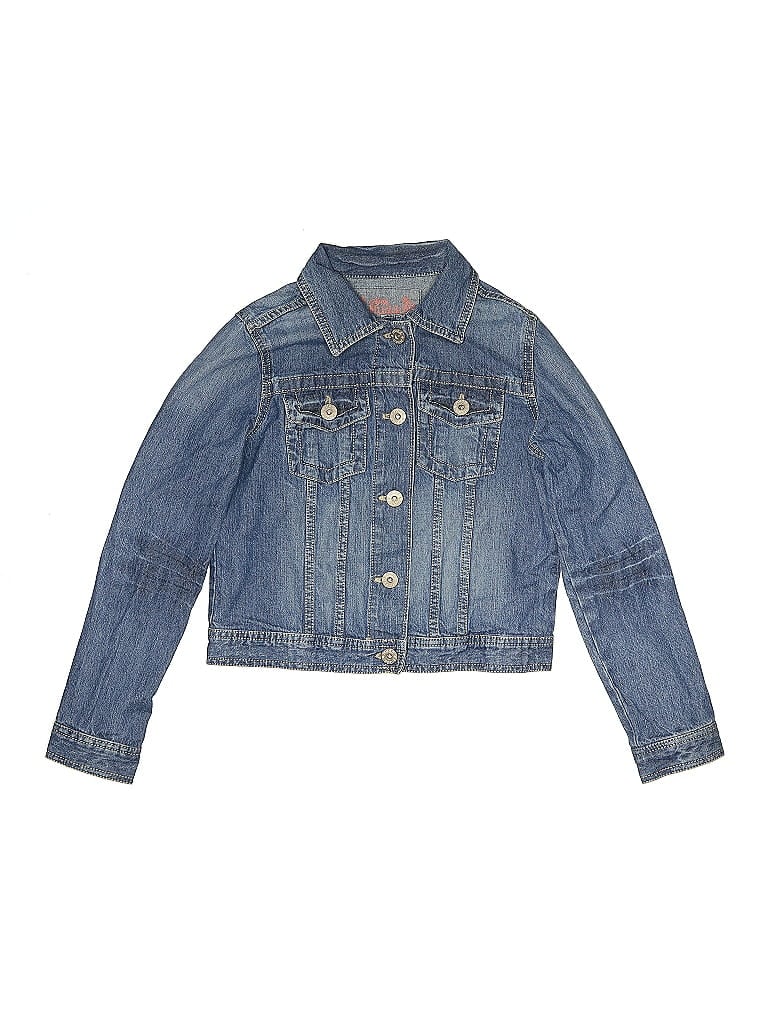 Pre-owned Mudd Kids' Denim Jacket In Blue