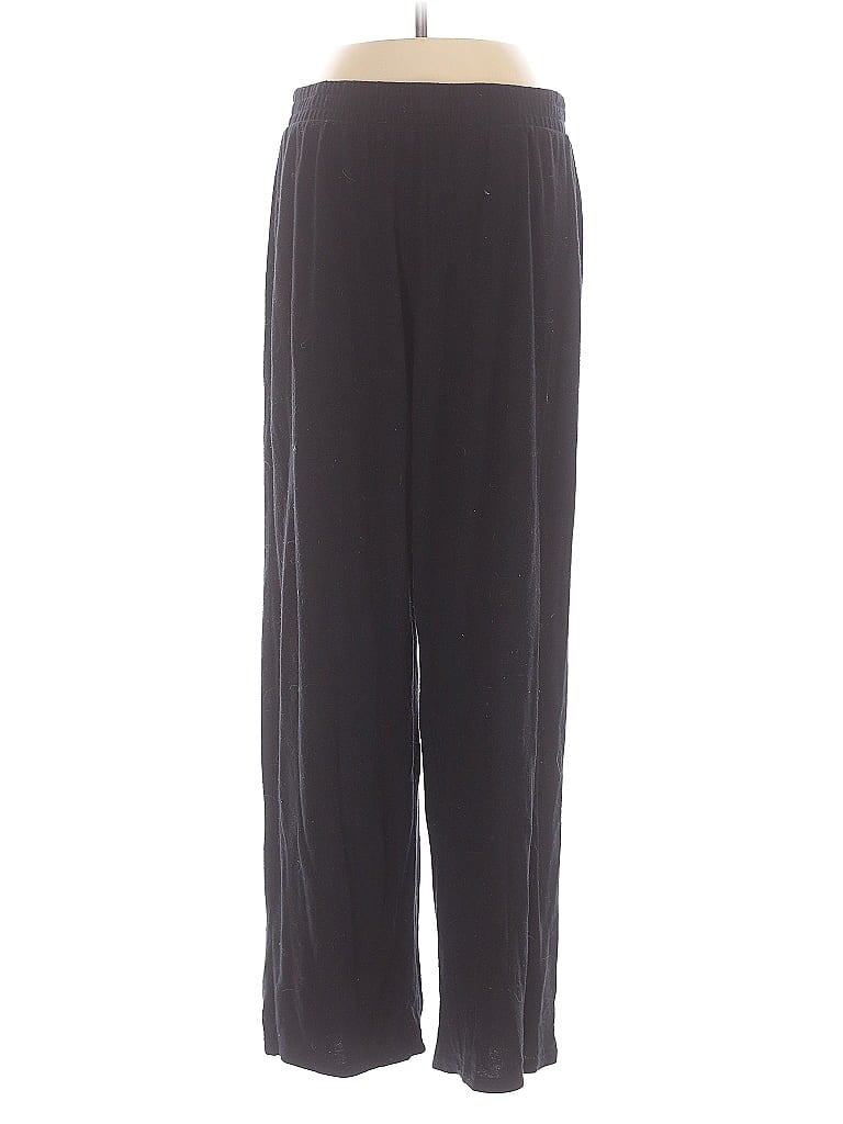 Pre-owned Open Edit Casual Pants In Black