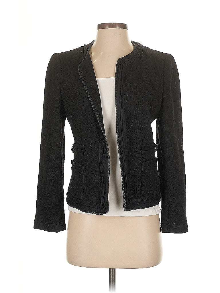 Click to view more detailed imagery on our partner's website Pre-owned Dkny Jeans Wool Blazer Jacket In Black