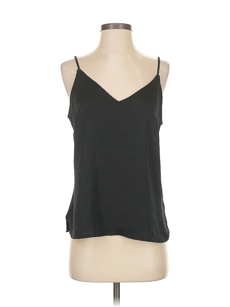 Pre-owned A New Day Tank Top Gray Halter Neckline Tops