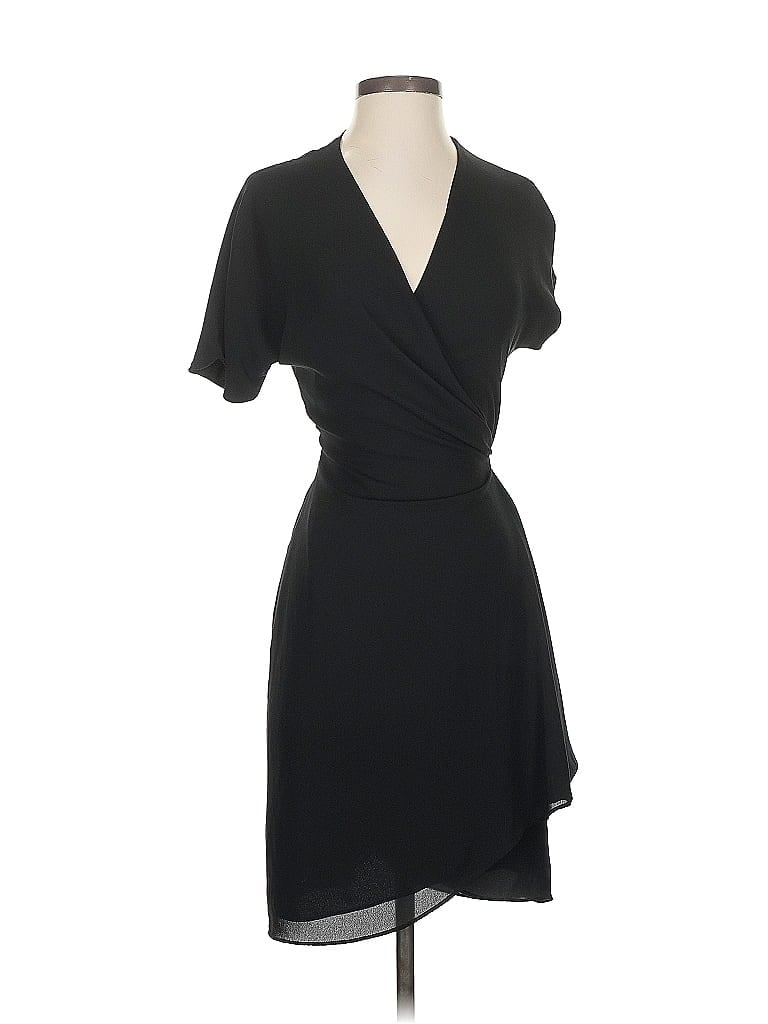 Pre-owned Babaton Cocktail Dress In Black