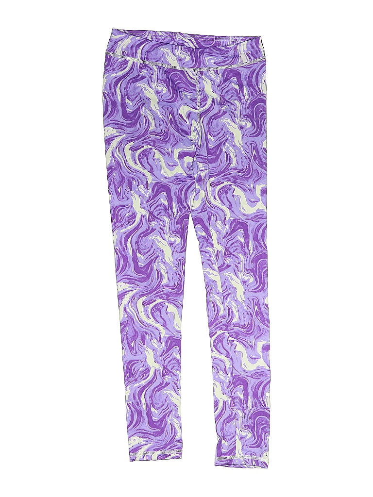 Pre-owned Champion Kids' Leggings In Purple