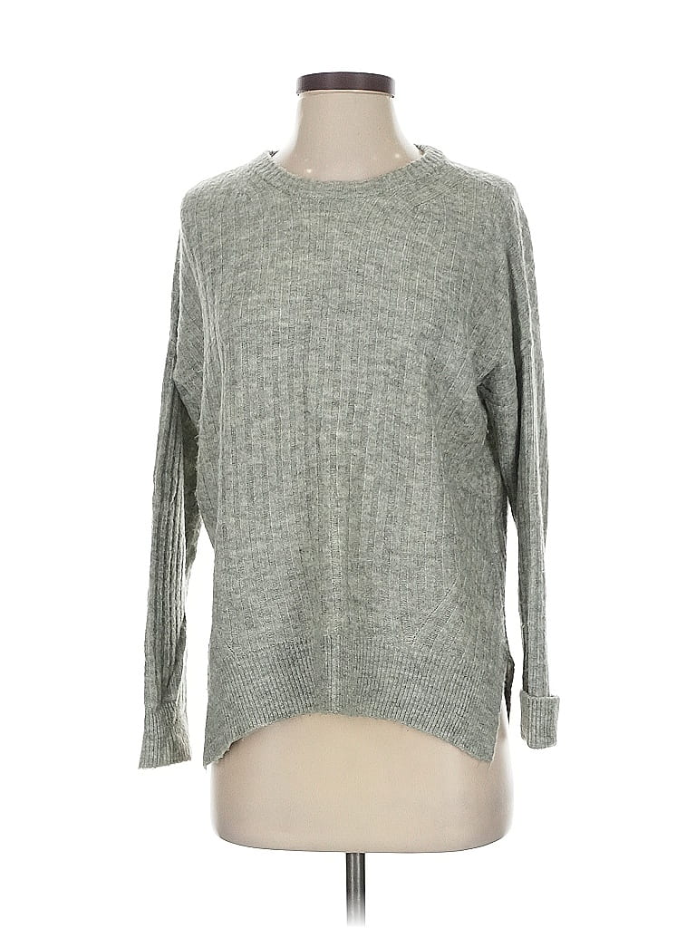 Pre-owned Abercrombie & Fitch Pullover Sweater In Gray