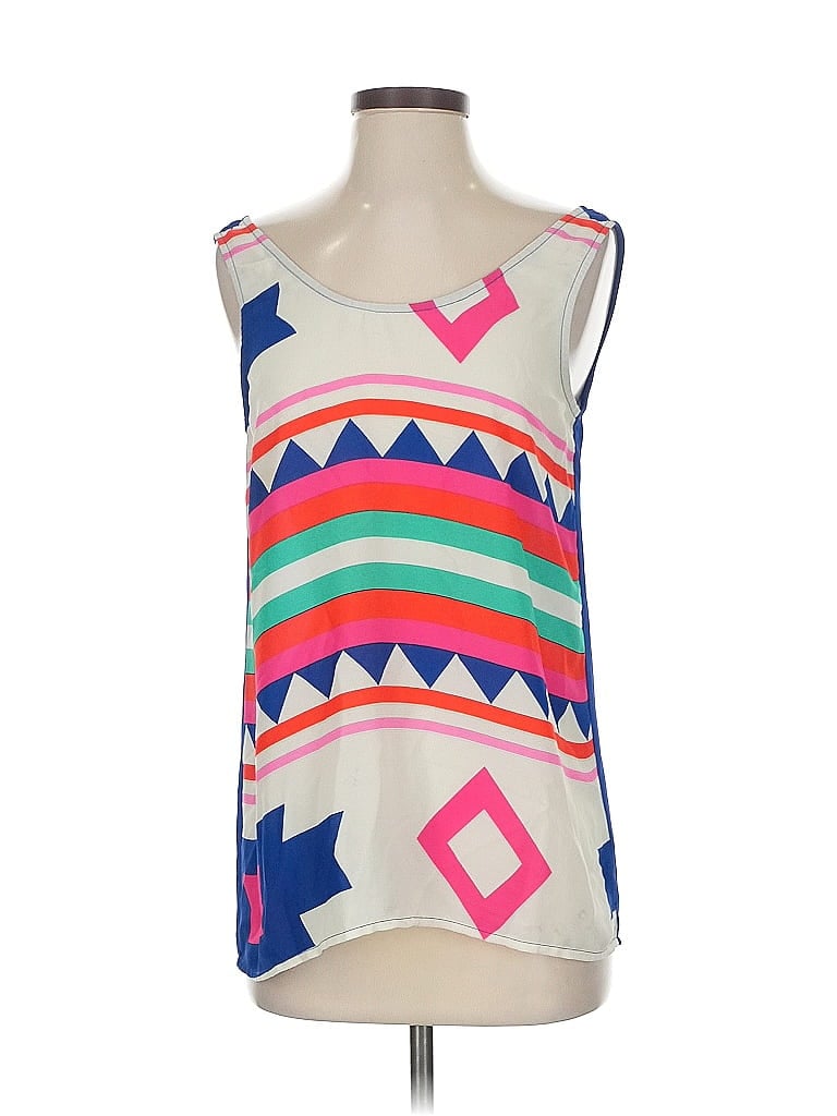 Pre-owned Umgee Sleeveless Blouse In Pink