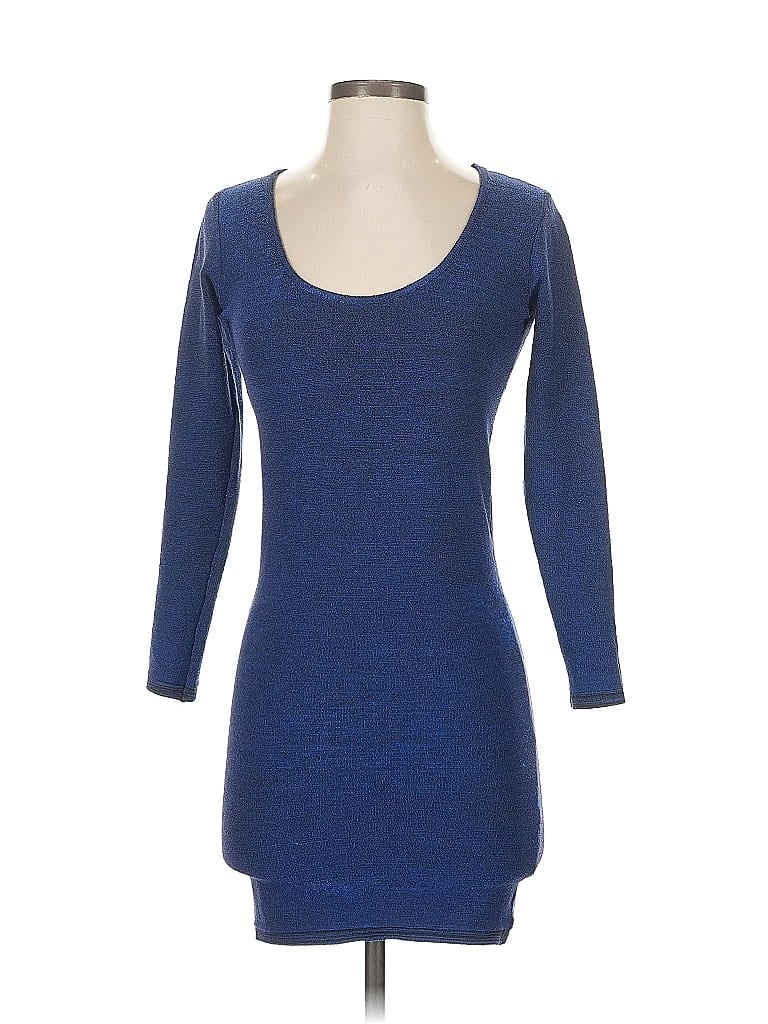 Pre-owned Maje Casual Dress In Blue