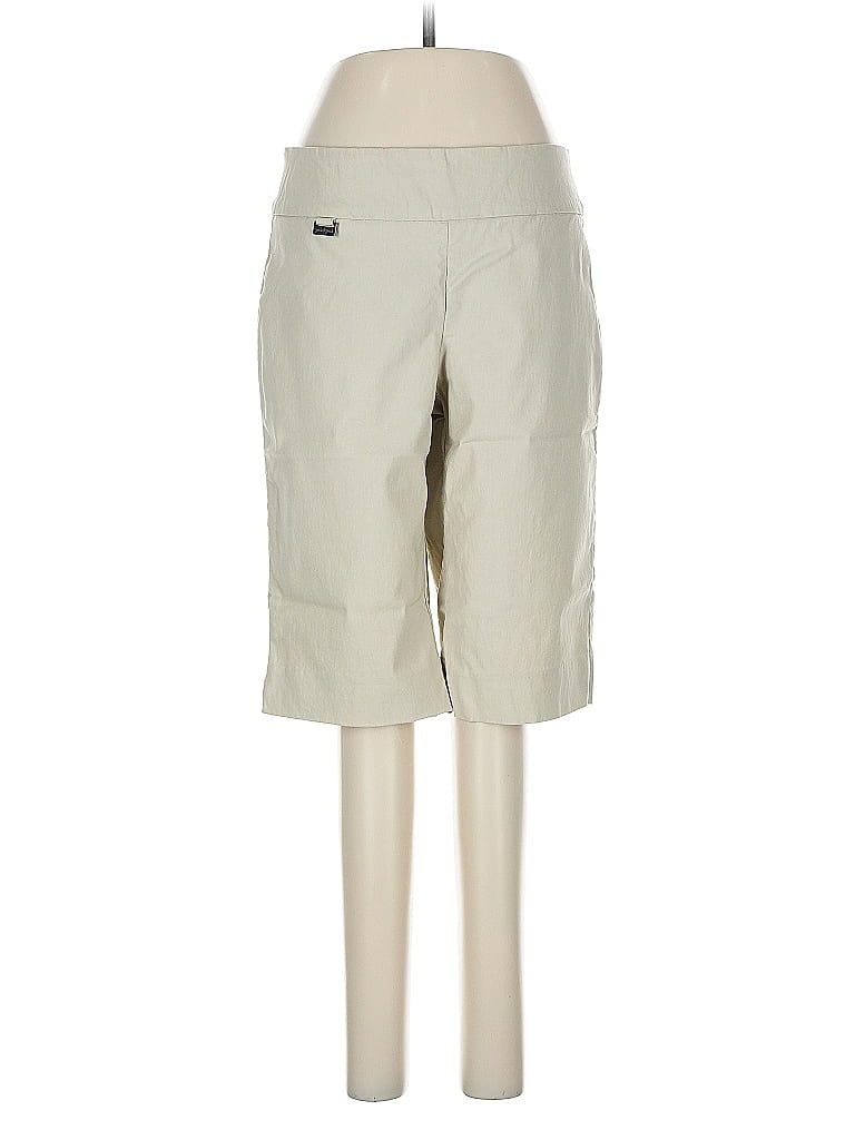 Pre-owned Peck & Peck Khaki Pant In White
