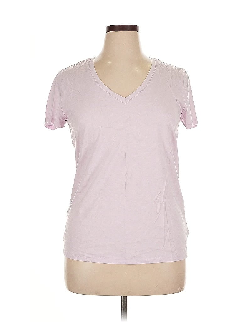 Pre-owned Gap Short Sleeve T-shirt In Pink