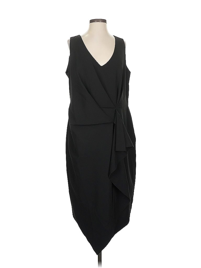 Click to view more detailed imagery on our partner's website Pre-owned City Chic Cocktail Dress In Black