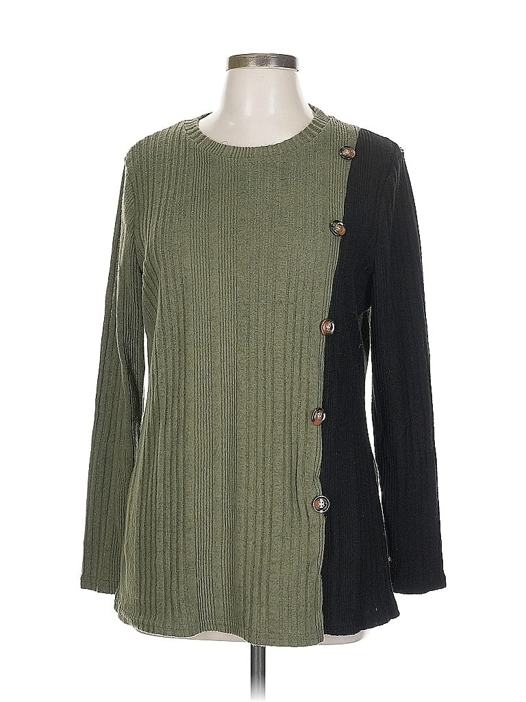 Pre-owned Unbranded Cardigan Sweater In Green