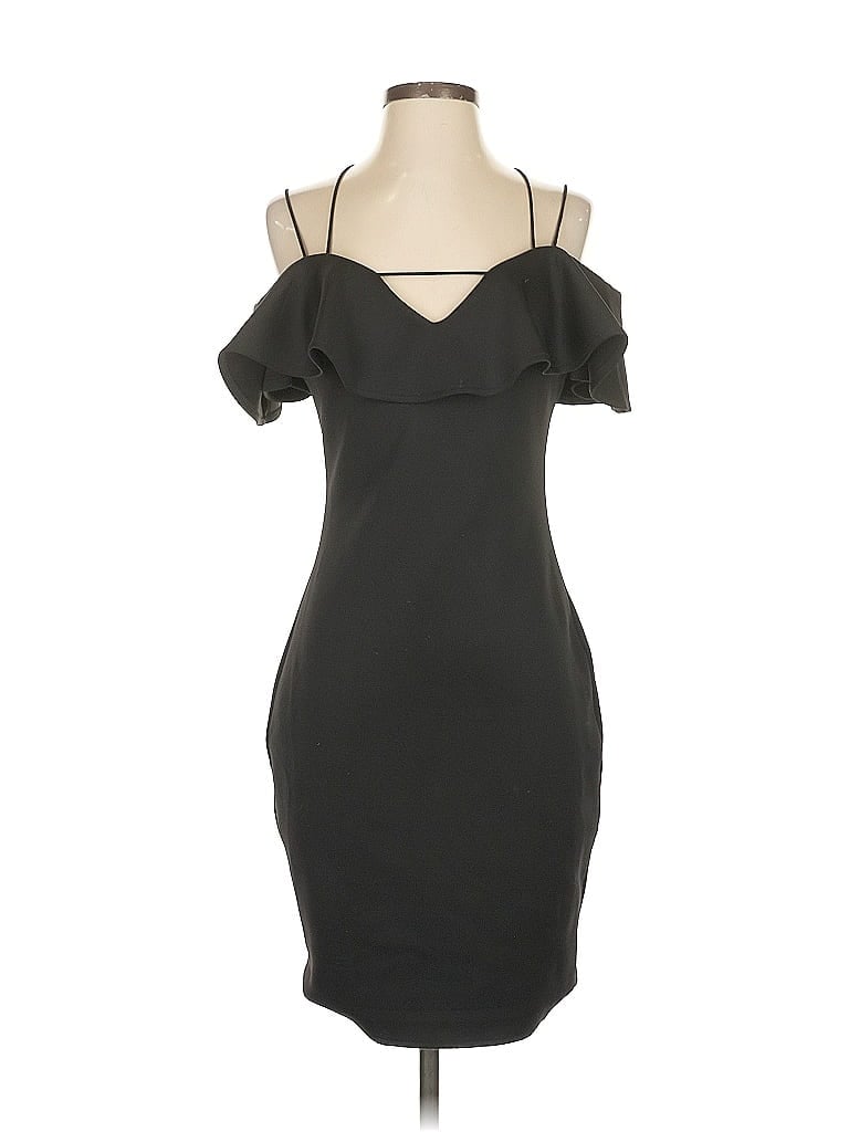Pre-owned Guess Cocktail Dress In Black