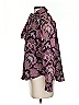 Jude Connally 100% Polyester Paisley Purple Long Sleeve Blouse Size XS - photo 4