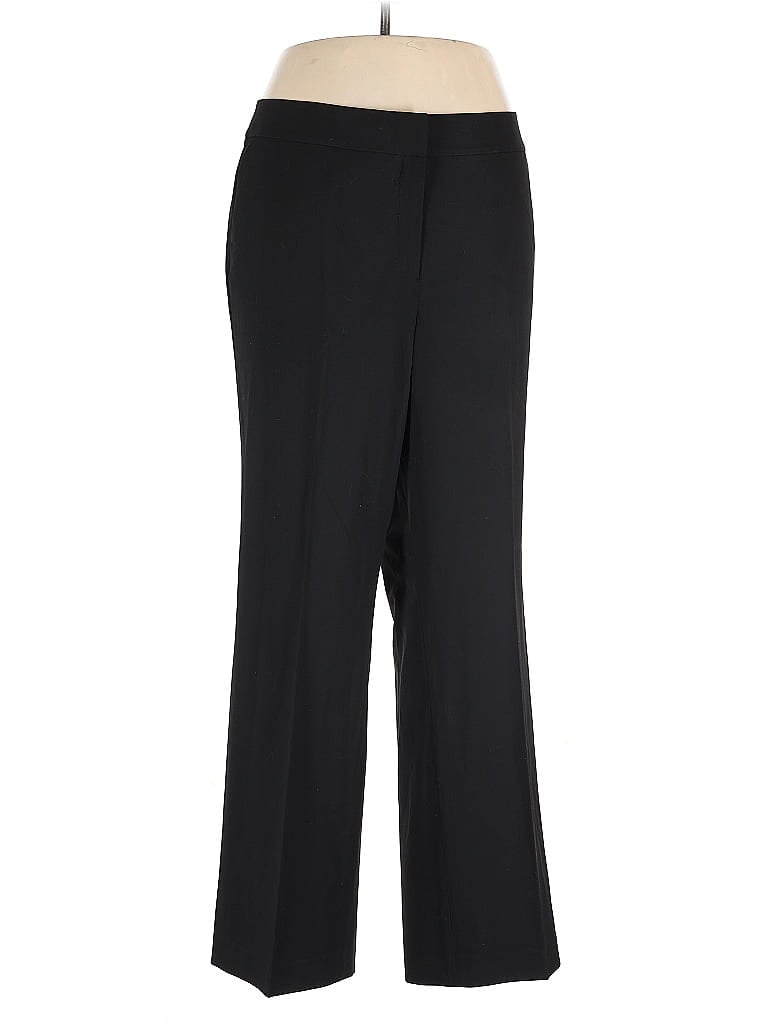 Pre-owned Sejour Dress Pants In Black