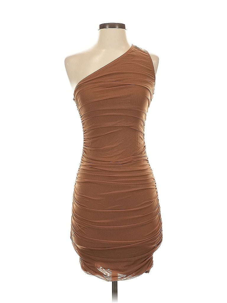 Pre-owned Anrabess Cocktail Dress In Brown