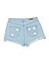 Umgee 100% Polyester Blue Denim Shorts Size 3 - photo 2