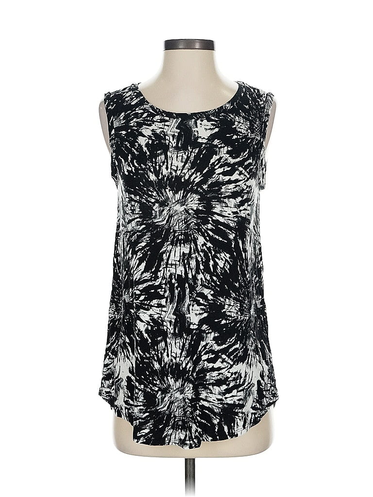 Pre-owned Lularoe Tank Top Black Strapless Neckline Tops