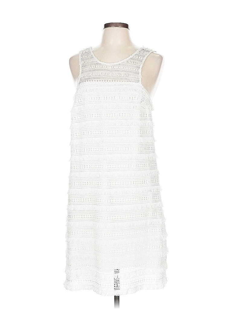 Pre-owned Ali & Jay Casual Dress In White