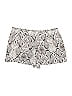 Apt. 9 100% Rayon Animal Print Gray Shorts Size 2X - photo 2
