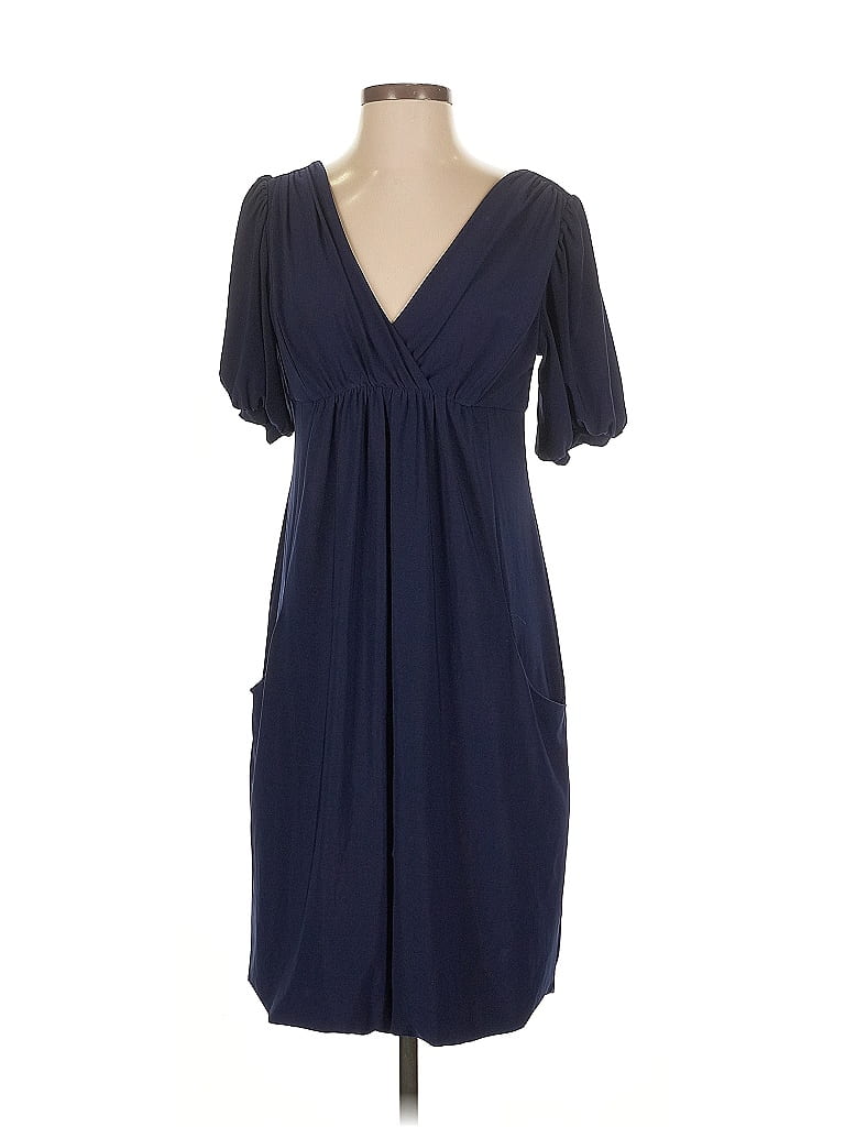 Pre-owned Abs Allen Schwartz Casual Dress In Blue