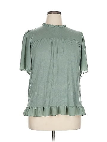 Kim & Cami Short Sleeve Blouse (view 1)